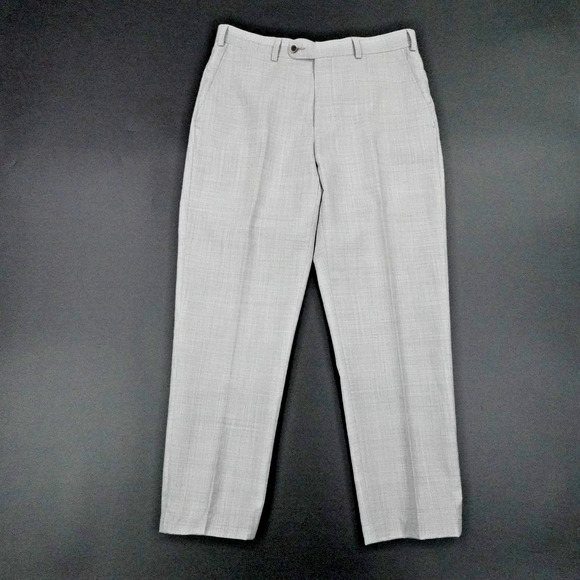 Suitsupply Pants Mens 30x25 Wool Soho Slim‎ Vitale Barberis Canonico Italy 120s